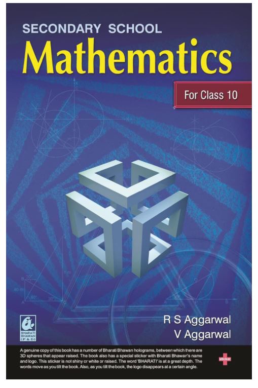 Secondary School Mathematics for Class 10 - CBSE - by R.S. Aggarwal Examination